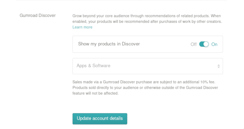 Gumroad discover