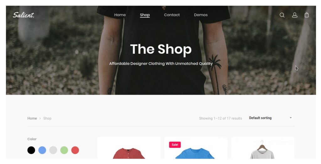woocommerce product page