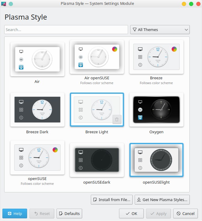 Plasma Themes