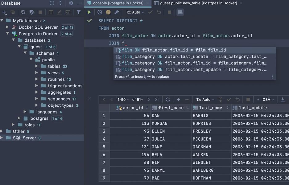 Jetbrains Datagrip  - Best SQL IDE