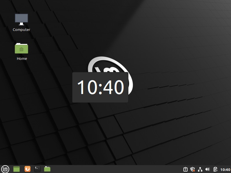 Linux Mint Desktop