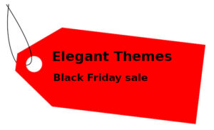 Elegant Themes Black Friday Sale