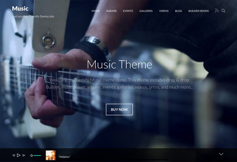 Themify Music Theme for WordPress