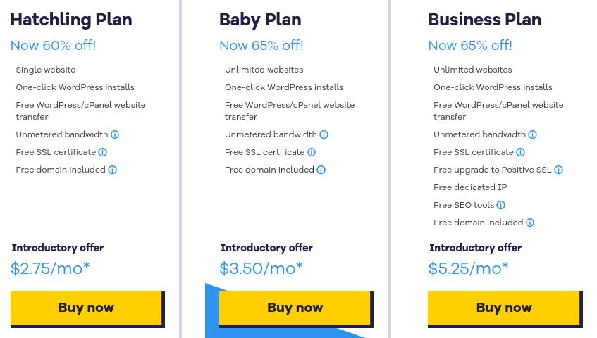 Hostgator Hatchling plan review