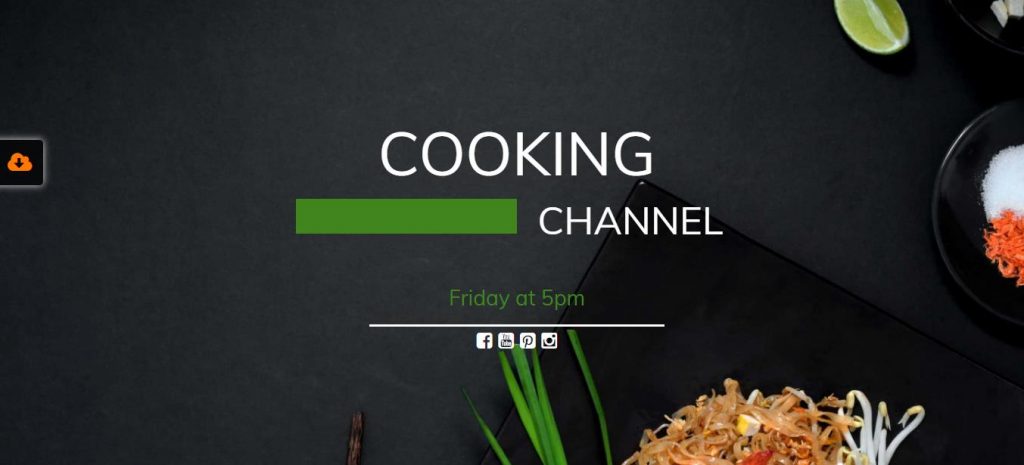 Cooking Channel Template