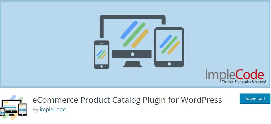 eCommerce Product Catalog