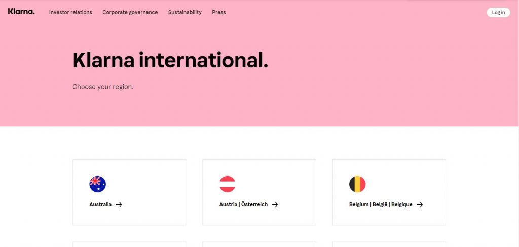 Klarna international