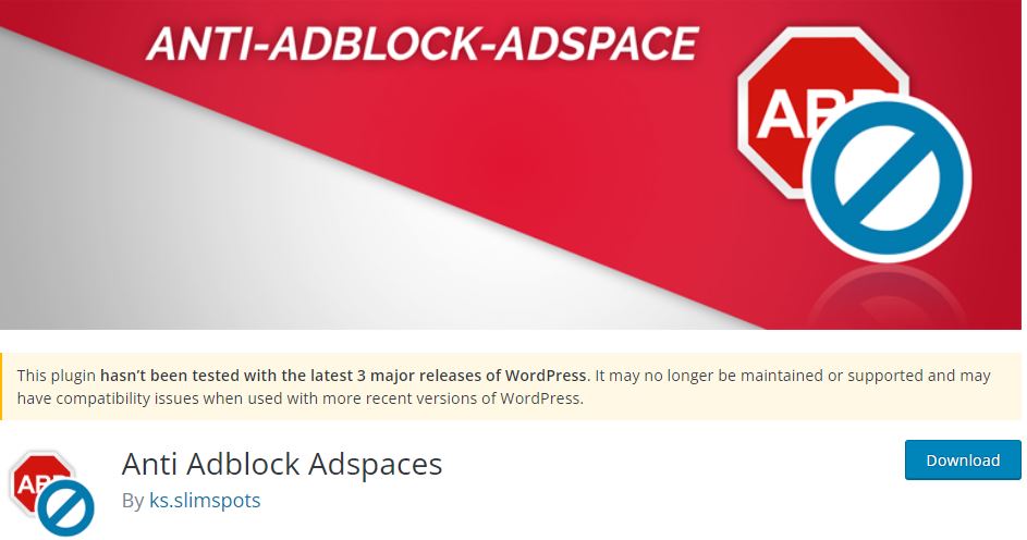 Anti Adblock Adspaces