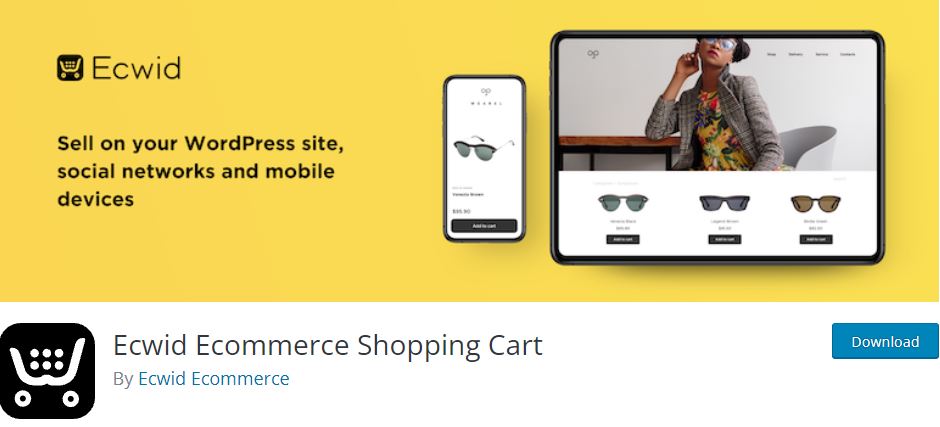 Ecwid Ecommerce Shopping Cart
