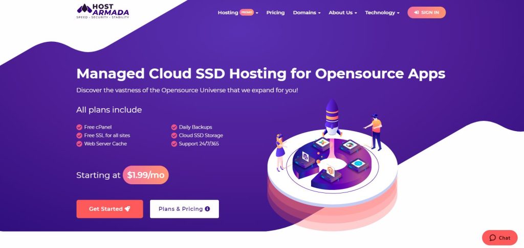 HostArmad Opensource Application Hosting