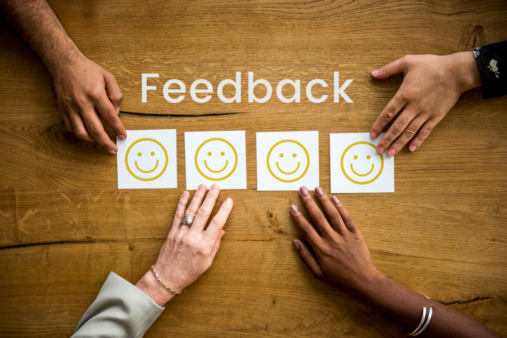 Evaluation Feedback Customer Smiley Response