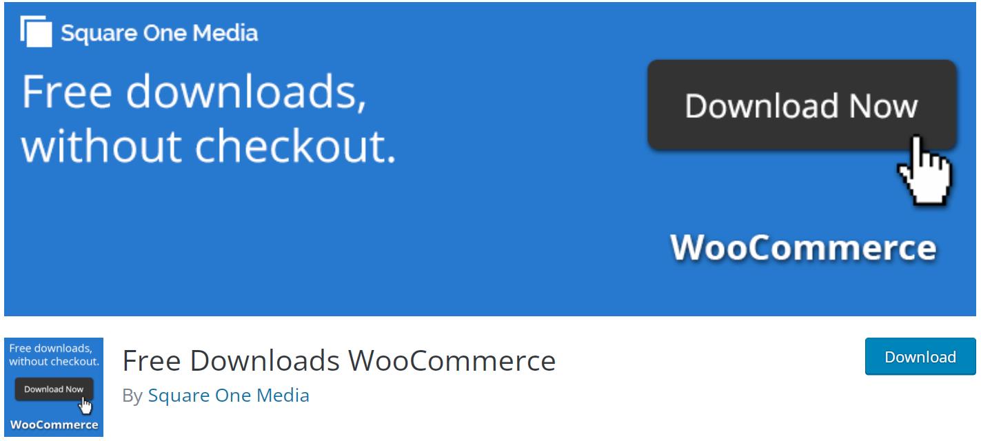 Free Downloads WooCommerce