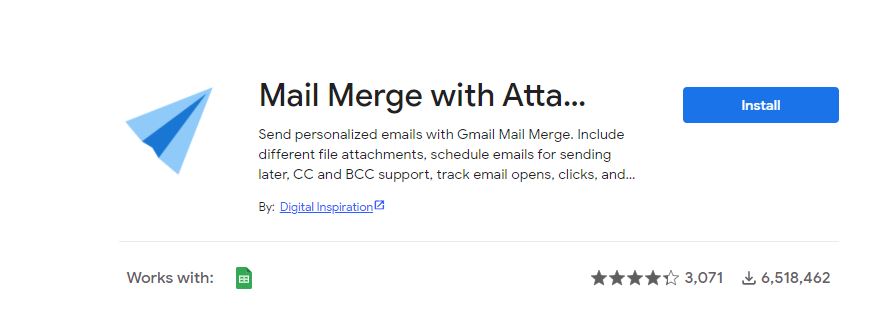 Mail Merge with Attachments