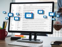 Mail Communication Connection Message To Mailing Contacts Phone Global Letters Concept