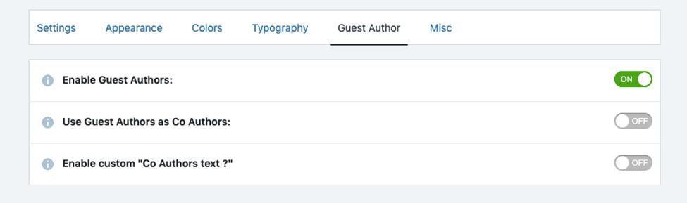 Simple Author Box Enable Guest Authors