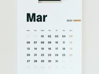 a calendar with the word mar written on it wix interface, booking calendar, website builder