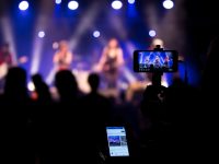 people taking videos during concert anime streaming, anime watching, anime characters