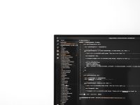 a computer monitor sitting on top of a desk buildium screenshot dashboard interface