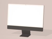 a computer monitor sitting on top of a table monitor settings, freesync enabled, display menu