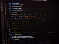 3 Content Security Policy Platforms That Simplify Web Security And Threat Prevention a computer screen with a bunch of lines on it wordpress plugin code, developer tools, script editor
