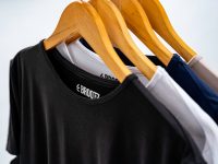 a pair of yellow gloves clothing drop, fashion website, ecommerce branding