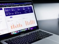 black and silver laptop computer performance dashboard, employee metrics, business analytics