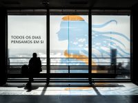 silhouette of man sitting on bench ai advertising, campaign automation, machine learning marketing