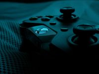 black XBox controller wii u console, gamecube game, homebrew software