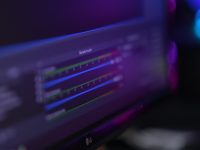 a computer screen with a keyboard twitch interface streaming dashboard gamer