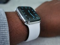 silver and white analog watch apple watch cleaning, band fit, wrist care