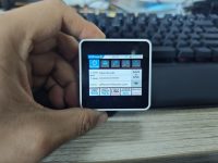 Users Pick: 6 Hidden Video Editing Apps Better Than CapCut for TikTok & Reels A hand holds a small device showing data. smartphone video editing app interface, timeline editor, vertical video editing screen, content creator workspace