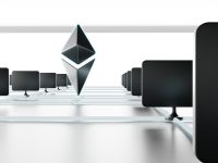 Why the ACAMS Certification Is Becoming a Must-Have for Finance Professionals in 2026 a group of black computers cryptocurrency exchange office, digital finance screens, blockchain transaction visualization, compliance analyst workstation