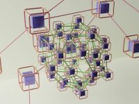 diagram serverless mysql architecture diagram, distributed database nodes map, startup engineering team, cloud infrastructure concept